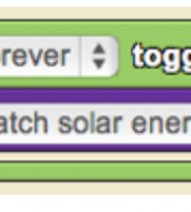 Screenshot of code blocks for Greenhouse Gases model