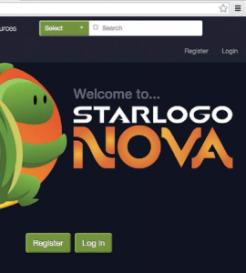 StarLogo Nova 2.0 Splash screen
