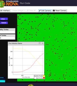 infection game model still