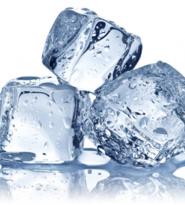 image of melting ice cubes