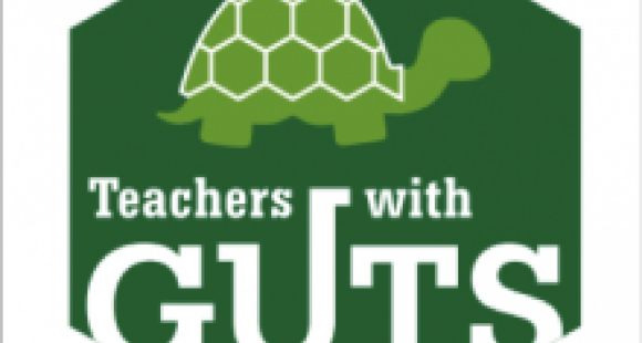Teachers with GUTS logo